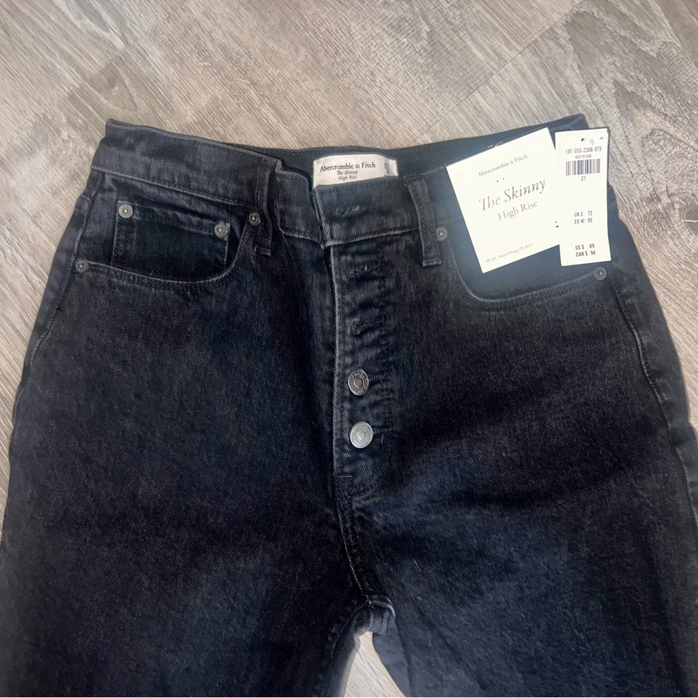 Abercrombie skinny high rise